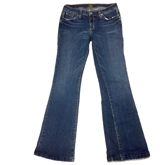 Kasil Whiskered Flare Jeans Size 29 